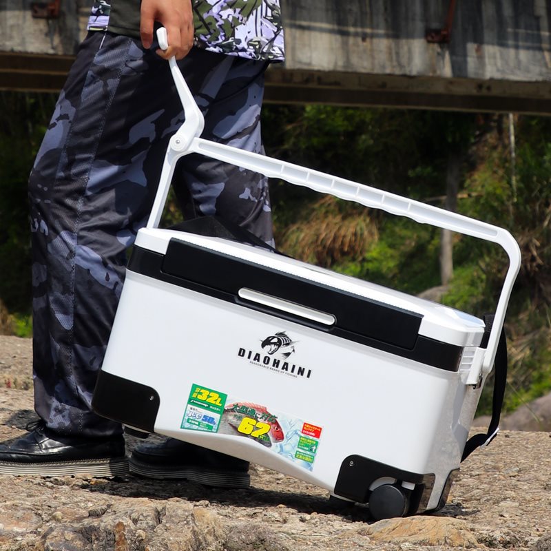 钓箱海钓保温箱全套2024新款钓鱼冰箱大容量船钓近海2023子冷藏箱