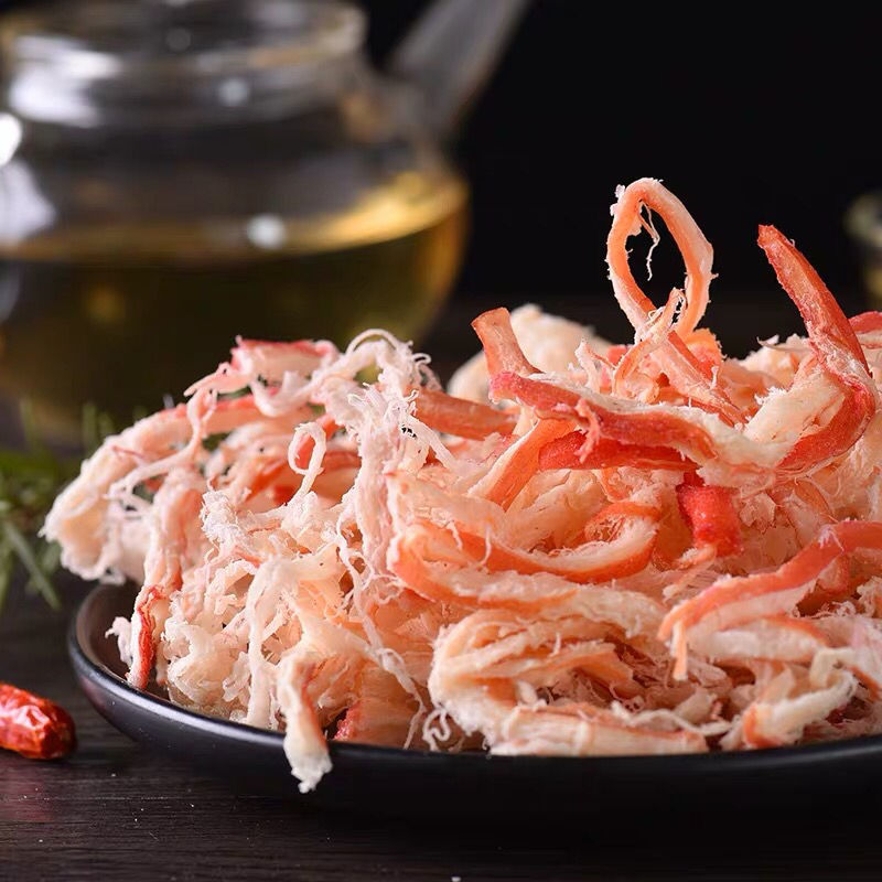 碳烤鱿鱼丝手撕鱿鱼条鱿鱼干海鲜干货即食休闲海鲜零食海鱼干