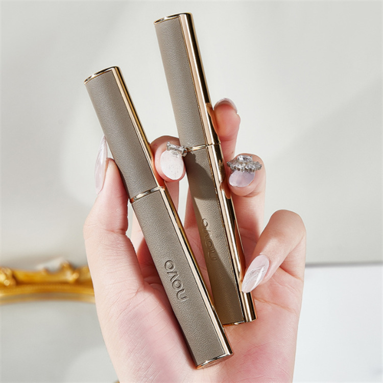 Novo Natural Long Curling Mascara Month Toothbrush Head Fit Eye Shape Waterproof Smear-Proof Quick-Drying without Blocking