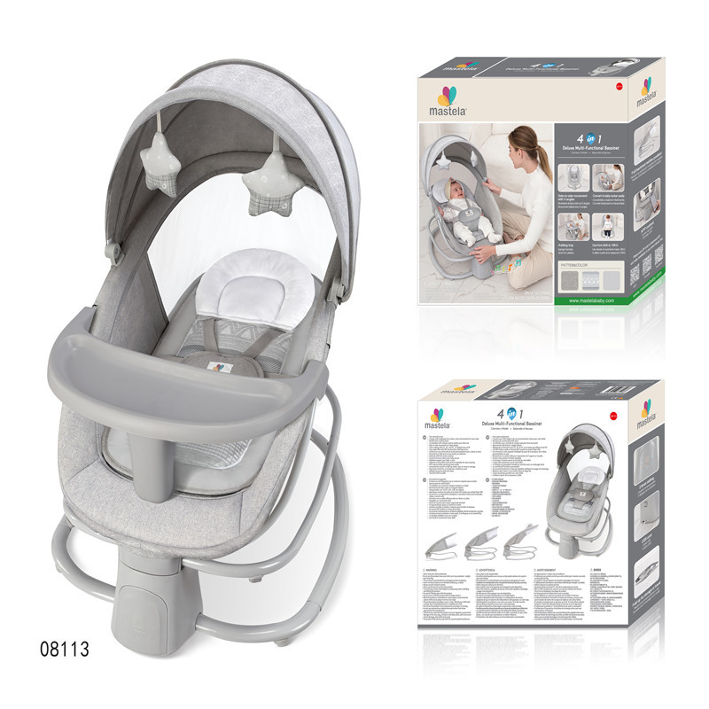 Baby Electric Rocking Chair Baby Coax Sleeping Artifact Children Bb Dining Table Comfort Chair Recliner Available February