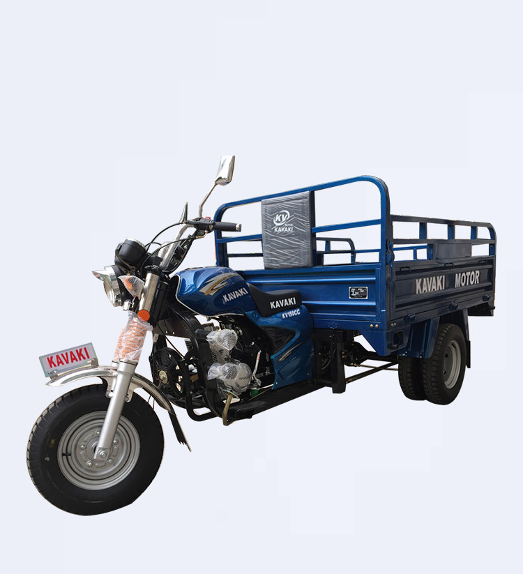 kavaki三轮摩托车工厂出口150cc 200cc 250cc汽油拉货双轮摩托车