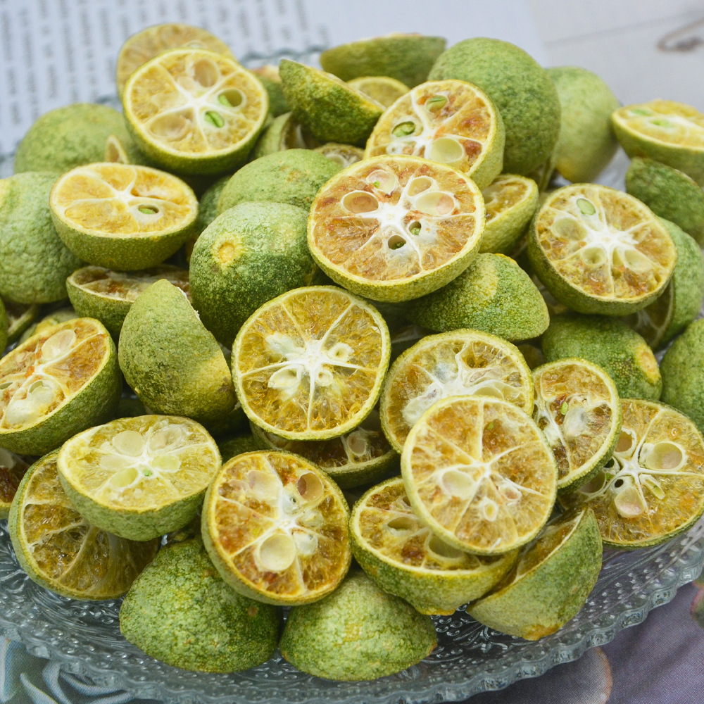 红华茶业低温冻干青金桔小青桔茶青桔水果茶散装批发量大从优