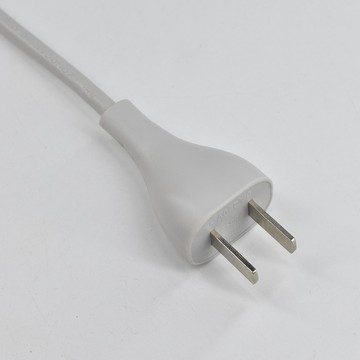 国标小米两插头带收纳理线器电源线6a国标家用电器插头