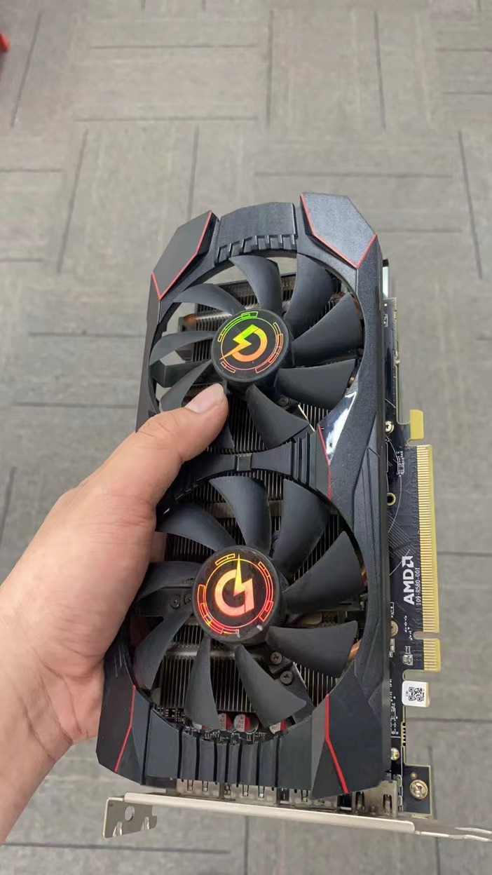 磐镭 rx590  8g  amd  显卡  二手