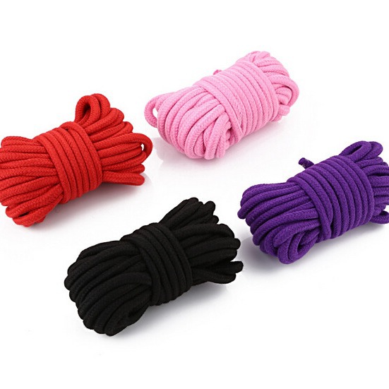 情趣捆绑棉绳另类调情玩具 情趣绳子 情趣10米绳子 成人束缚棉绳
