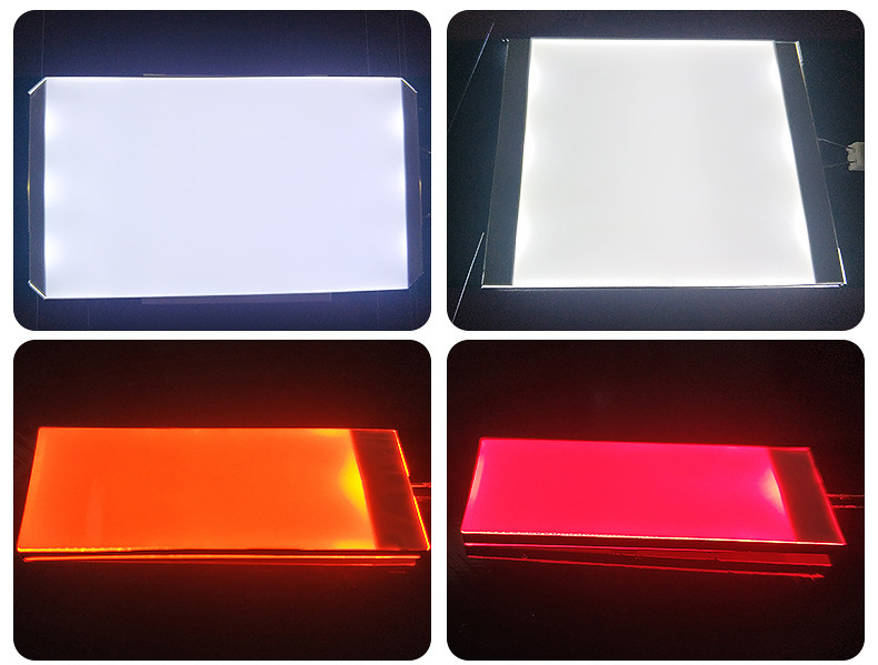 夺胜白色背光板 液晶显示屏背光源 净化器控制面板标准led背光片