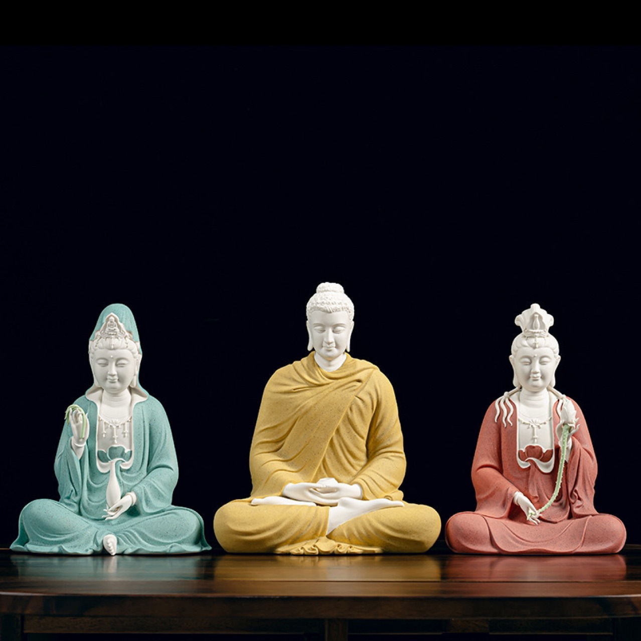 西方三圣家用供奉阿弥陀佛大势至观世音菩萨佛像-阿里巴巴