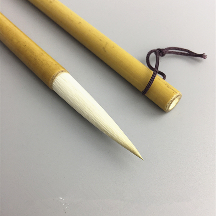 羊毫毛笔细嫩大楷文房四宝篆书隶书行书草书法国画山水软毫毛笔