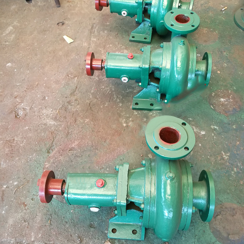 批发pw污水泵2寸打井钻机抽泥沙泵清淤泥排杂质4寸粪便卧式离心泵