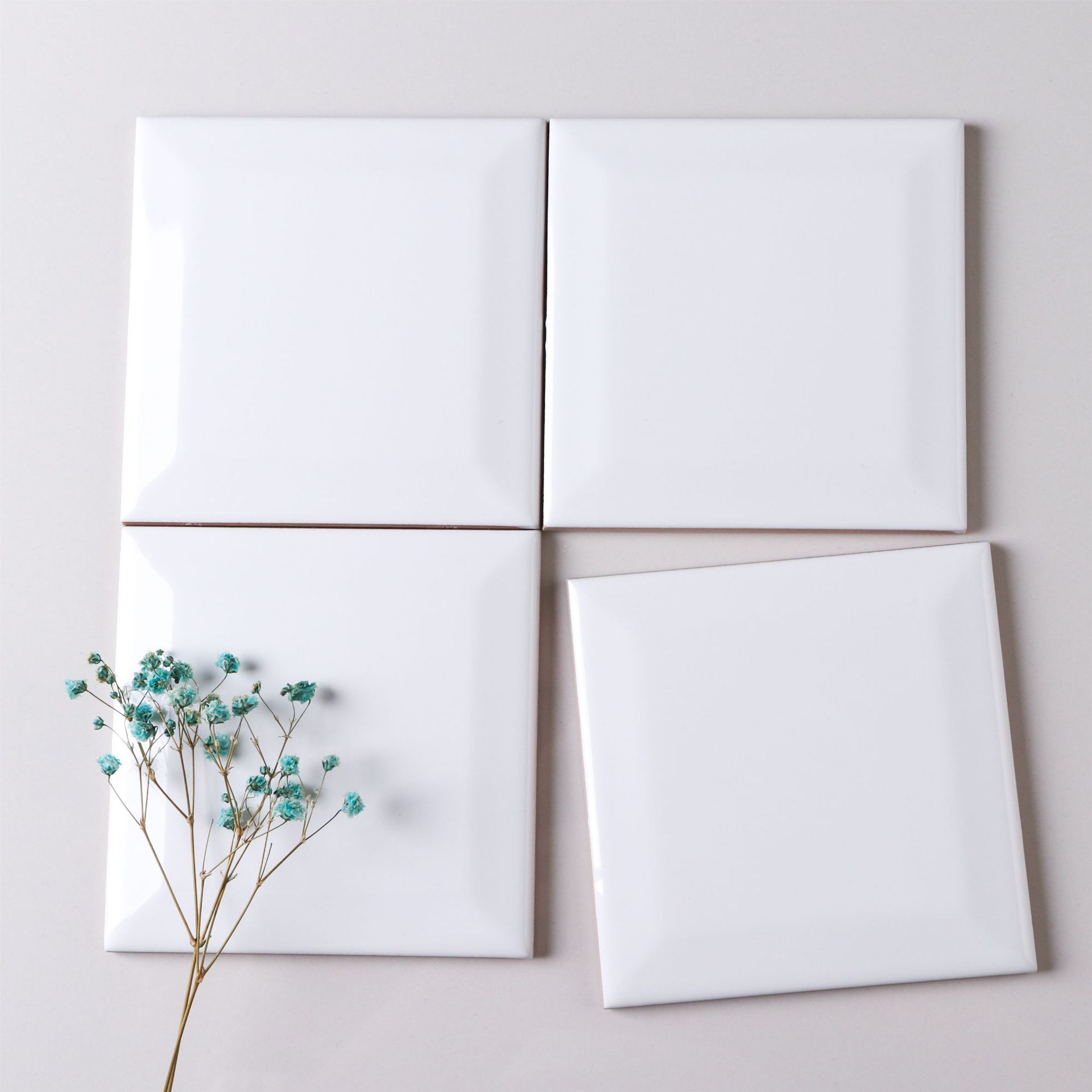 150*150墨绿粉蓝灰紫青色亮光哑光凹凸波浪面商场餐厅墙身小瓷砖06