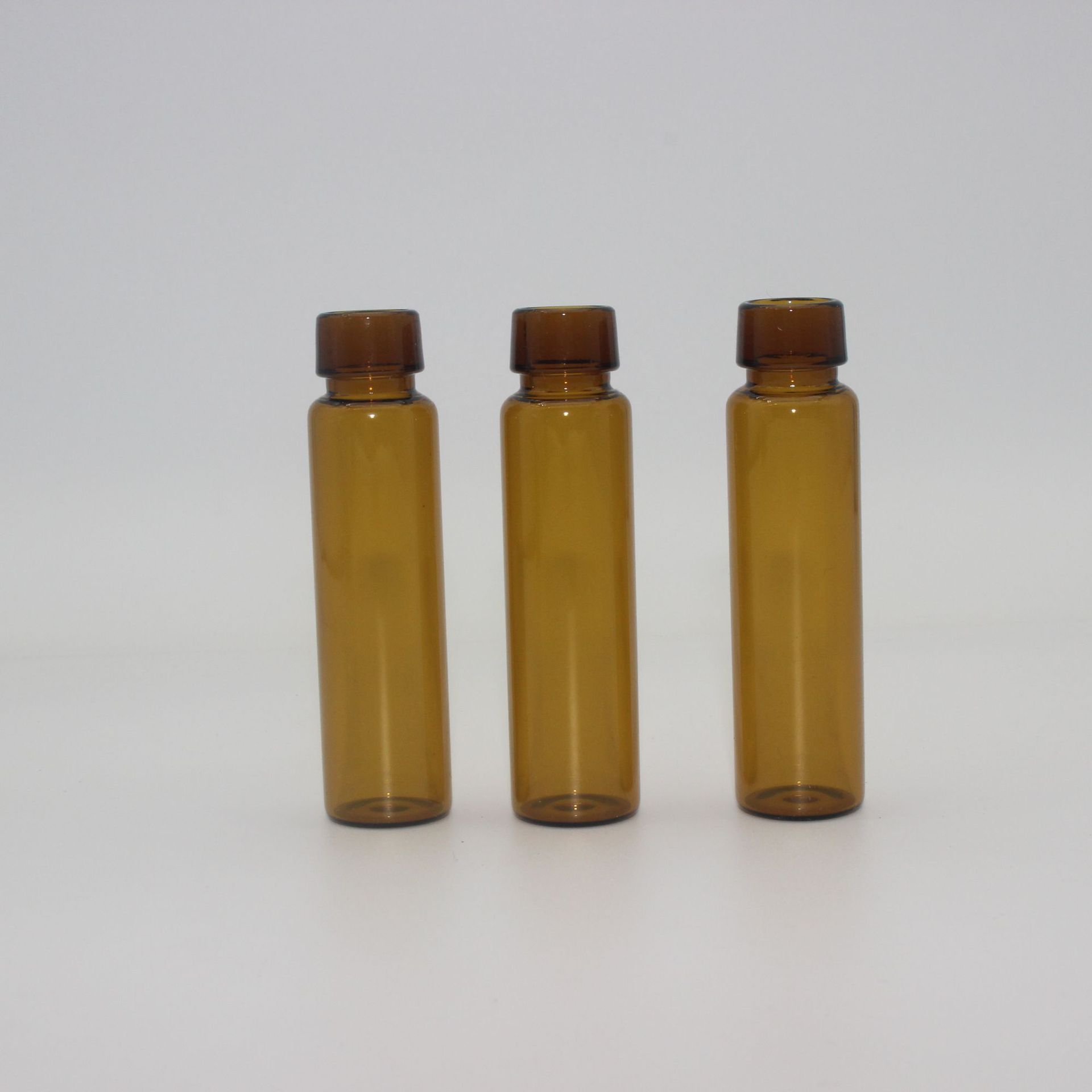 10ml茶色口服液吸管玻璃瓶保健饮品瓶医药口服液管制分装瓶现货