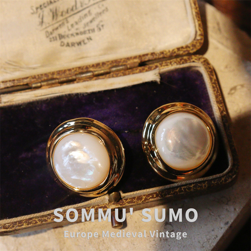 新款白蝶贝戒指女白贝母设计925银针食指戒中指戒小众尾戒