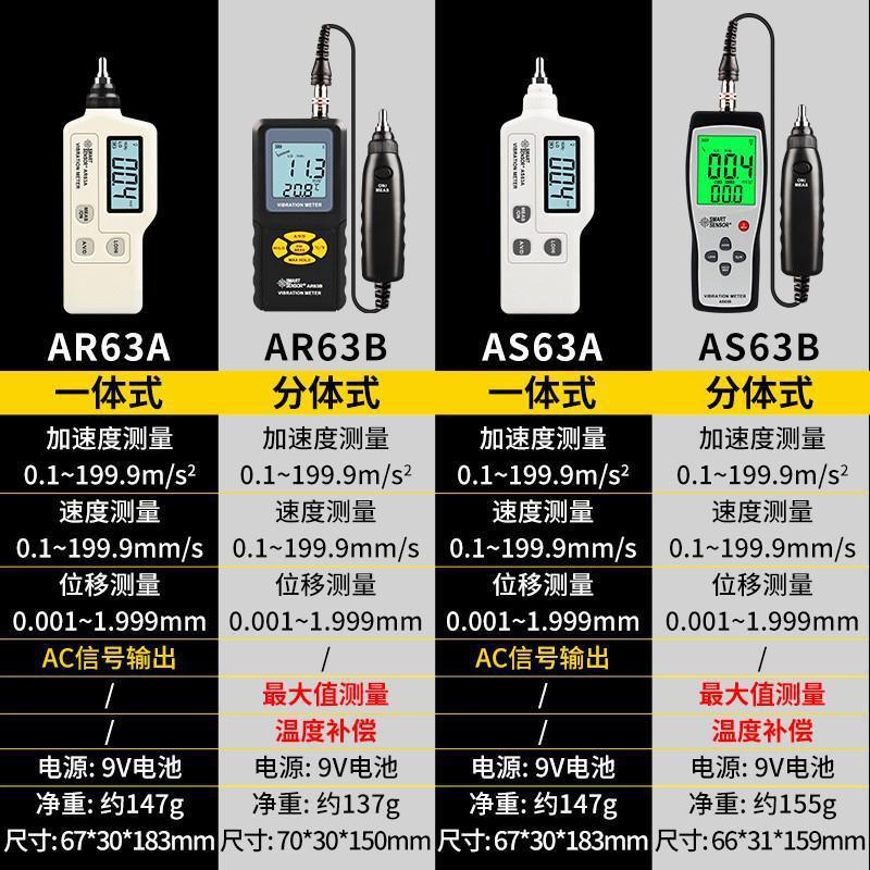 希玛ar63a便携式测振仪as63b/as63a/as63b测震仪电机振动仪-阿里巴巴