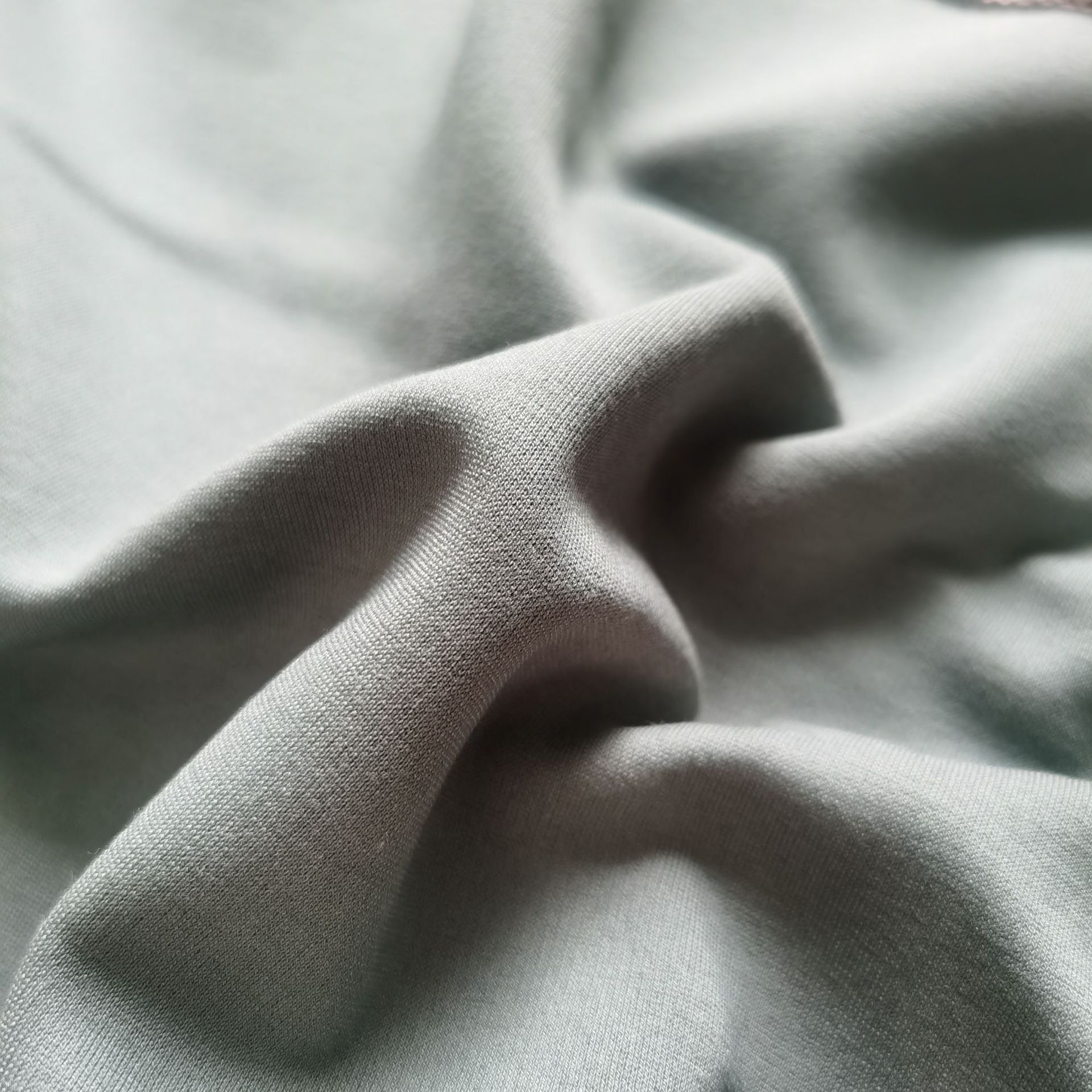 现货锦纶人棉弹力针织染色50支nr裤装罗马布面料