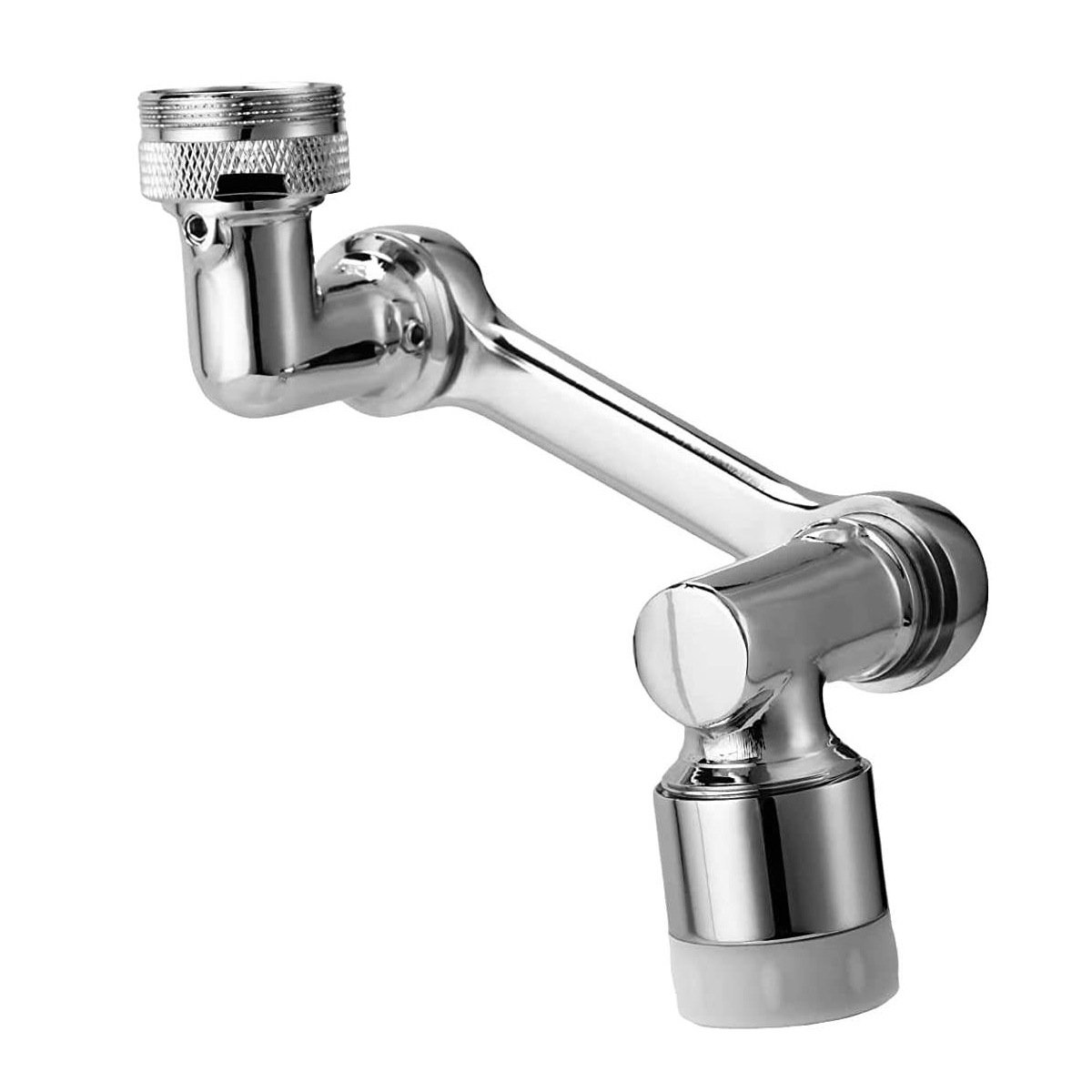 1440 Degrees Universal Rotating Universal Convenient Splash-Proof Sprinkler Mouthwash Faucet Mechanical Arm Water Faucet