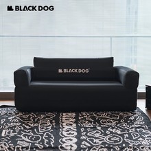 Blackdog黑狗户外双人充气沙发便携户外露营野餐气垫床懒人充气床