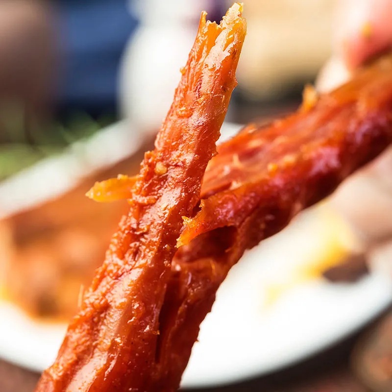 湖南黑鸭味烤脖40g手撕长鸡脖子香辣卤味熟食网红零食品真空包装