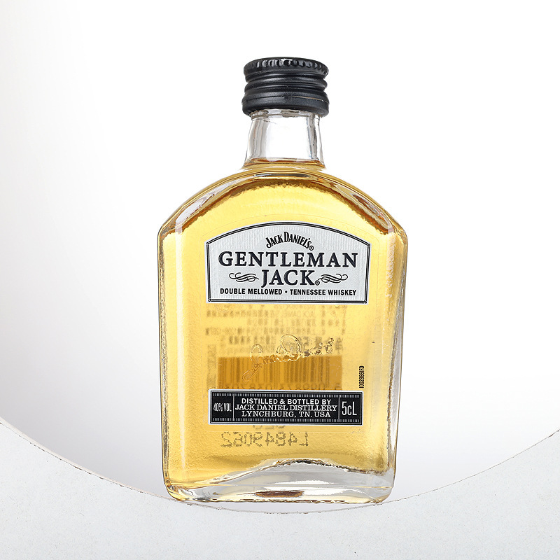 杰克丹尼美国田纳西州威士忌调和型进口洋酒绅士50ml小瓶基酒调酒