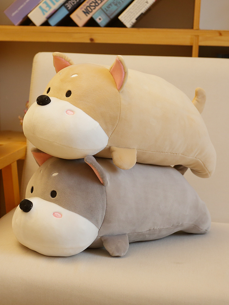 可爱趴趴狗公仔娃娃萌毛绒玩具生日礼物超软女生睡觉抱枕床上玩偶采购