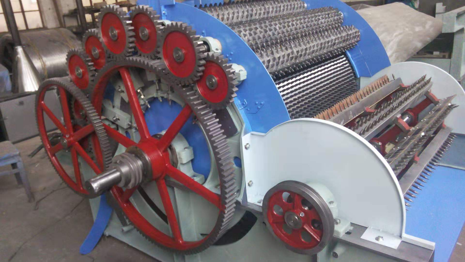 厂家供应和毛机 羊毛梳理机毛绒玩具枕冲机非织造布