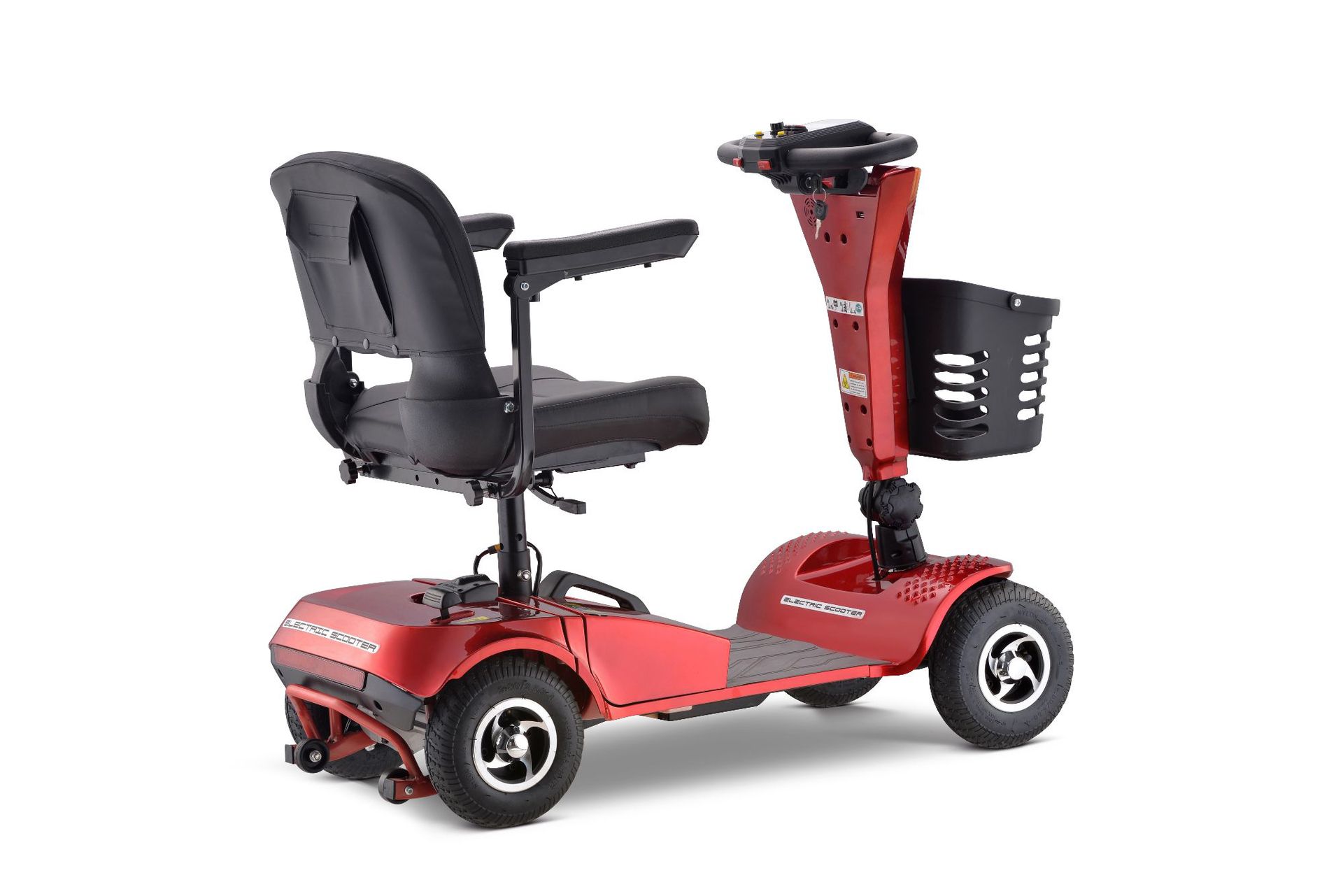 易乐老年代步车迷你老年车低速四轮电动车安全刹车电动车可折叠车