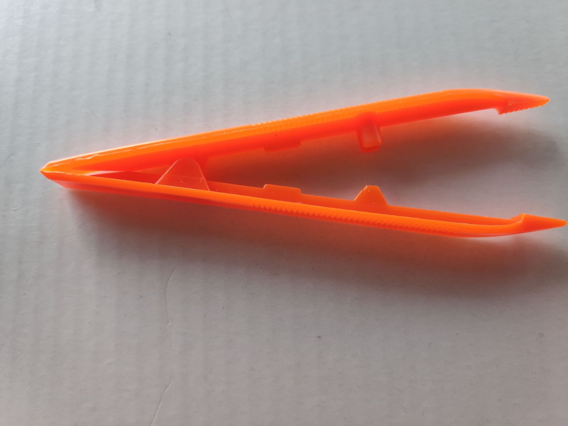 塑料镊子应急包配件夹取塑料带齿镊子尖头实验镊子儿童手工镊子