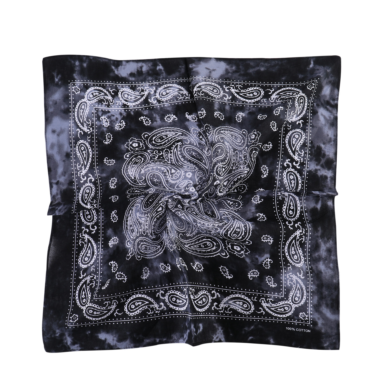 老厂直供纯棉腰果花大方巾 全棉佩斯利嘻哈头巾 现货批发可定做