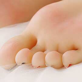 足模38码新款仿真鞋模真人女脚丫脚模针灸丝袜脚链展示直播道具