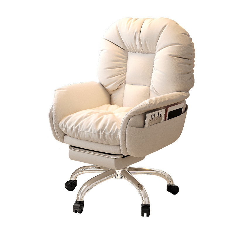 Computer Chair Comfortable Long-Sitting Home Lounge Sofa Chair Desk Office Backrest Reclining Bedroom E-Sports Live Chair