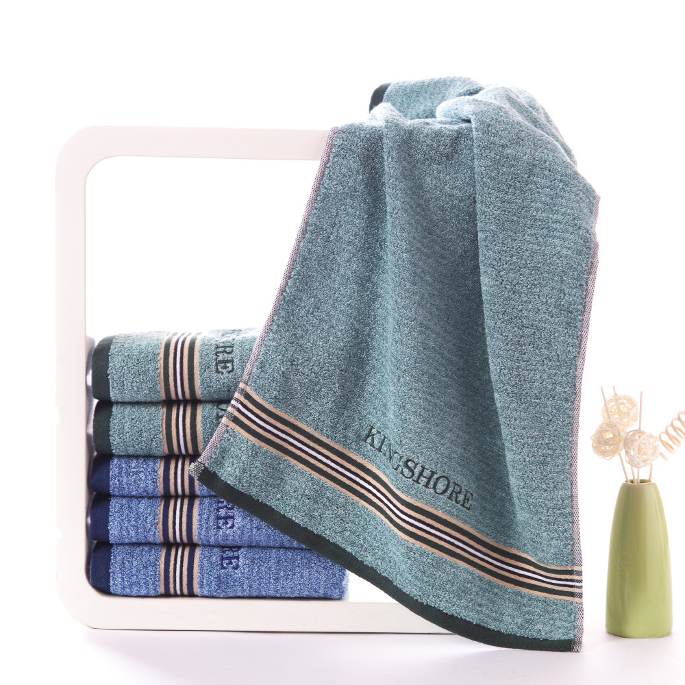 金号毛巾 纯棉提缎面巾 78*34 纯棉95g团购福利厂家直销批发a060h