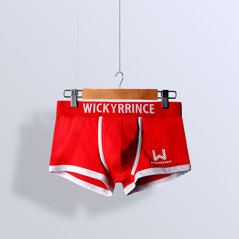 Gunner Men's Underwear Cotton Boxers plus Size Breathable Boxers Men's Shorts Solid Color Underpants One Piece Dropshipping