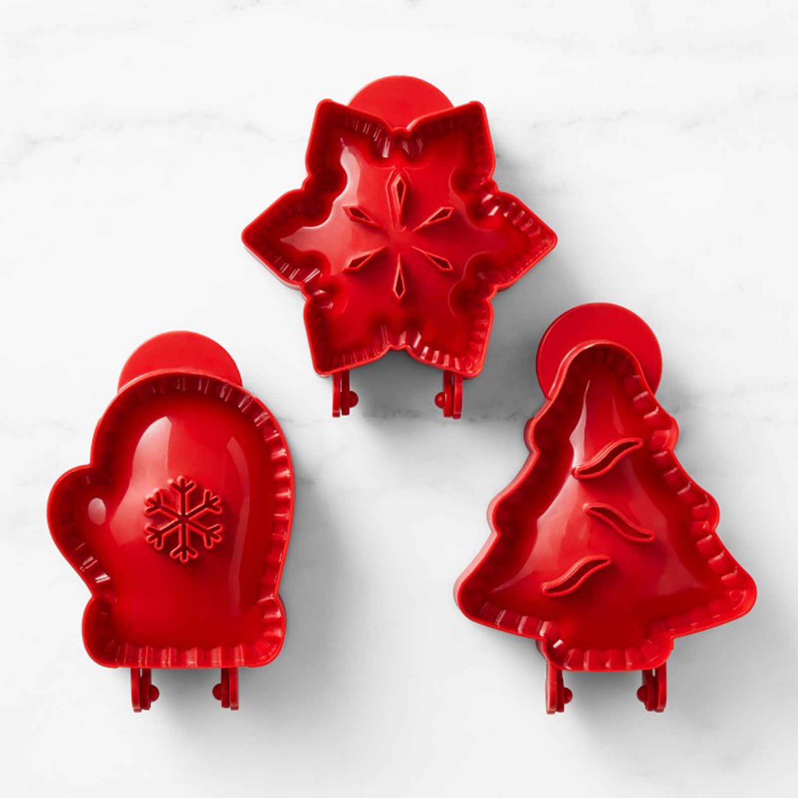 Christmas Series Christmas Mas Cookie Moulds Christmas Tree Gloves Pie Mold FRUIT COLOR