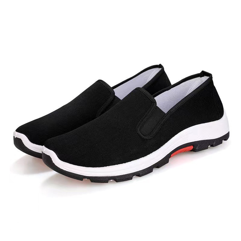 One Piece Dropshipping Spring and Summer New Slip-on Old Beijing Cloth Shoes Leisure Climbing Soft Bottom Walking Shoes Men's Thin Shoes