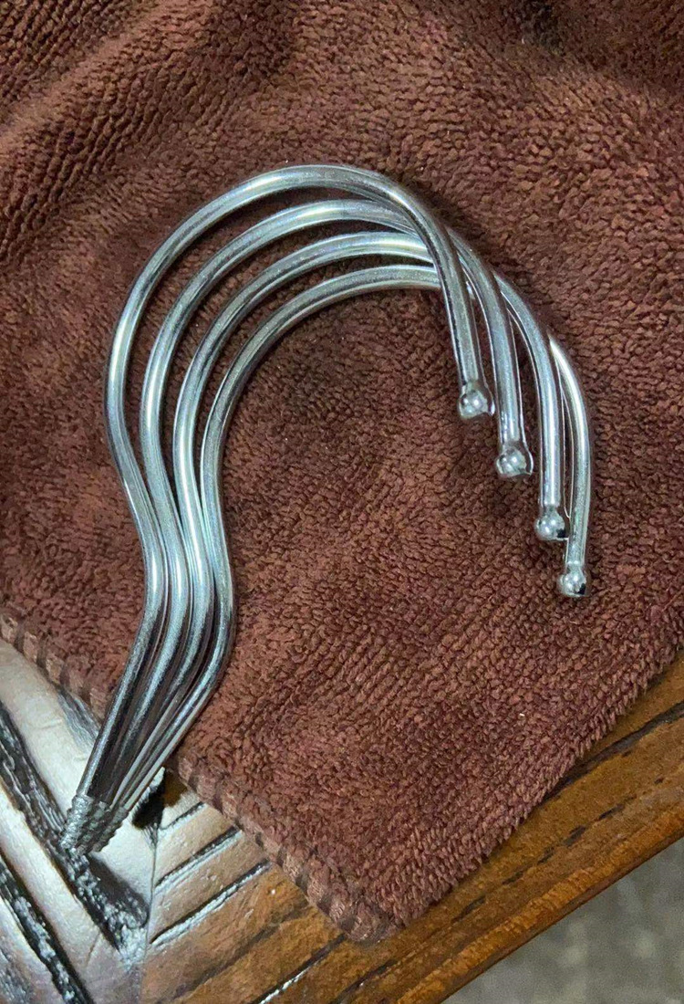 不锈钢衣架铁钩 挂钩 五金钩铝制钩子扁钩衣架五金铁钩子衣架配件