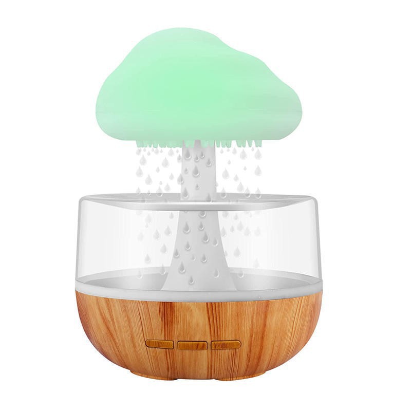 Mushroom Atomization Humidifier Cloud Humidifier Rain Night Light Colorful Light Domestic Aroma Diffuser Humidifier