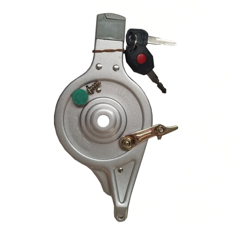 红五星100带锁随动涨刹 电动车后轮刹车总成 100型电动车刹车锁闸