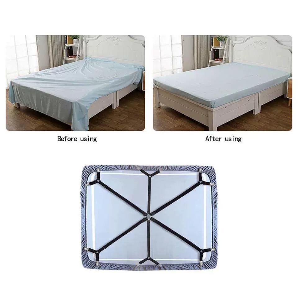 Extended 12 Clip Sheets Holder Bedspread Non-Slip Six-Side Fixing Clip Sofa Cover Quilt More than Anti-Skid Grip