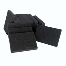 异形海绵切割黑色包装海绵 高密度海绵片材 防震防尘过滤海绵片材