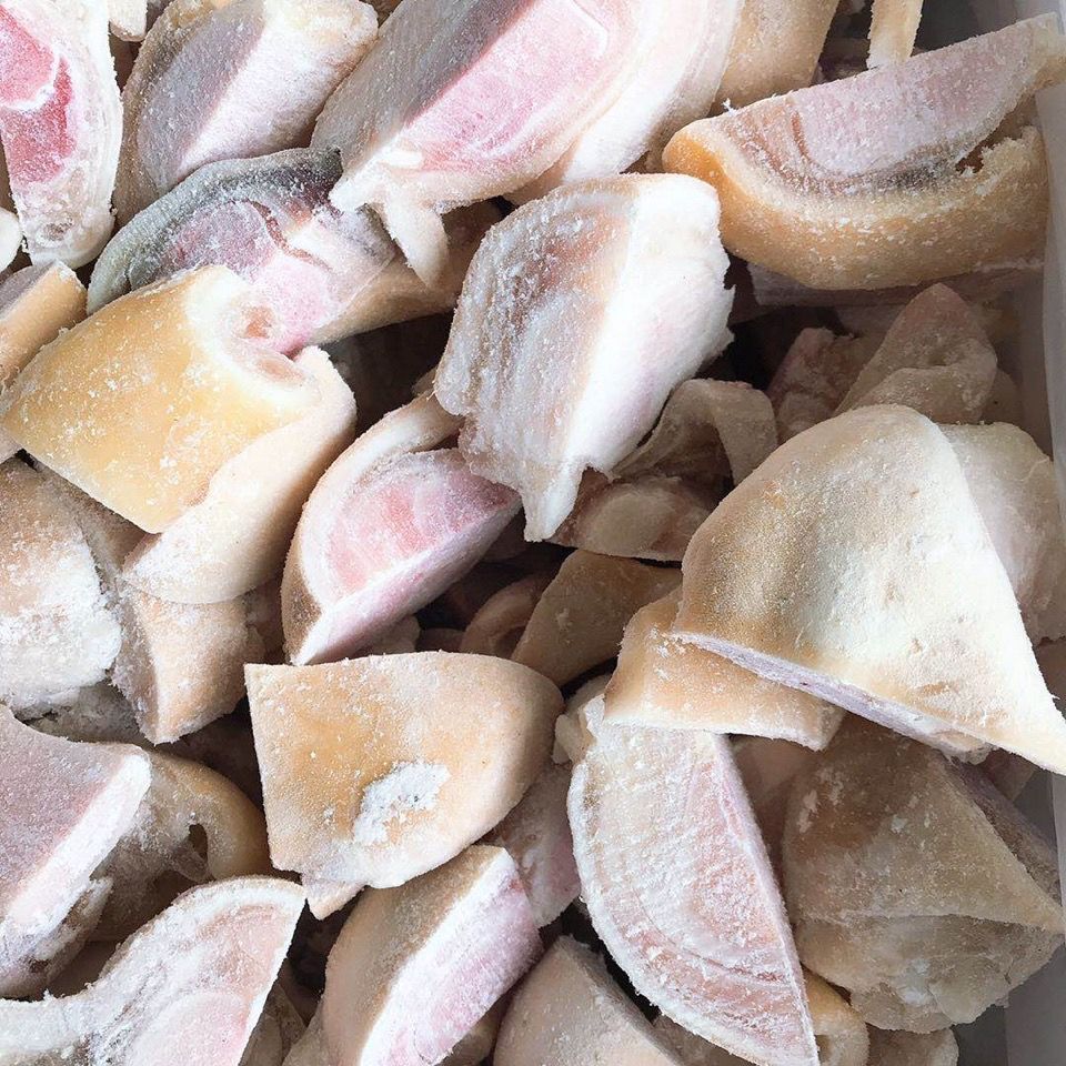 新鲜冷冻带骨牛蹄切块 带皮带骨整根原切牛蹄块10斤