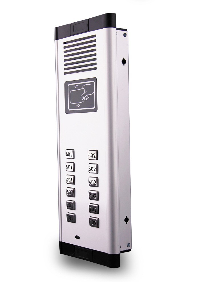 楼宇门对讲电话机直按楼层开锁非可视楼宇对讲系统门口机禁系统