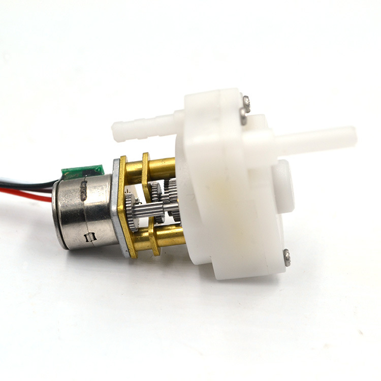 蠕动泵微型3v步进电机水泵 迷你计量高压小流量泵小型恒流泵