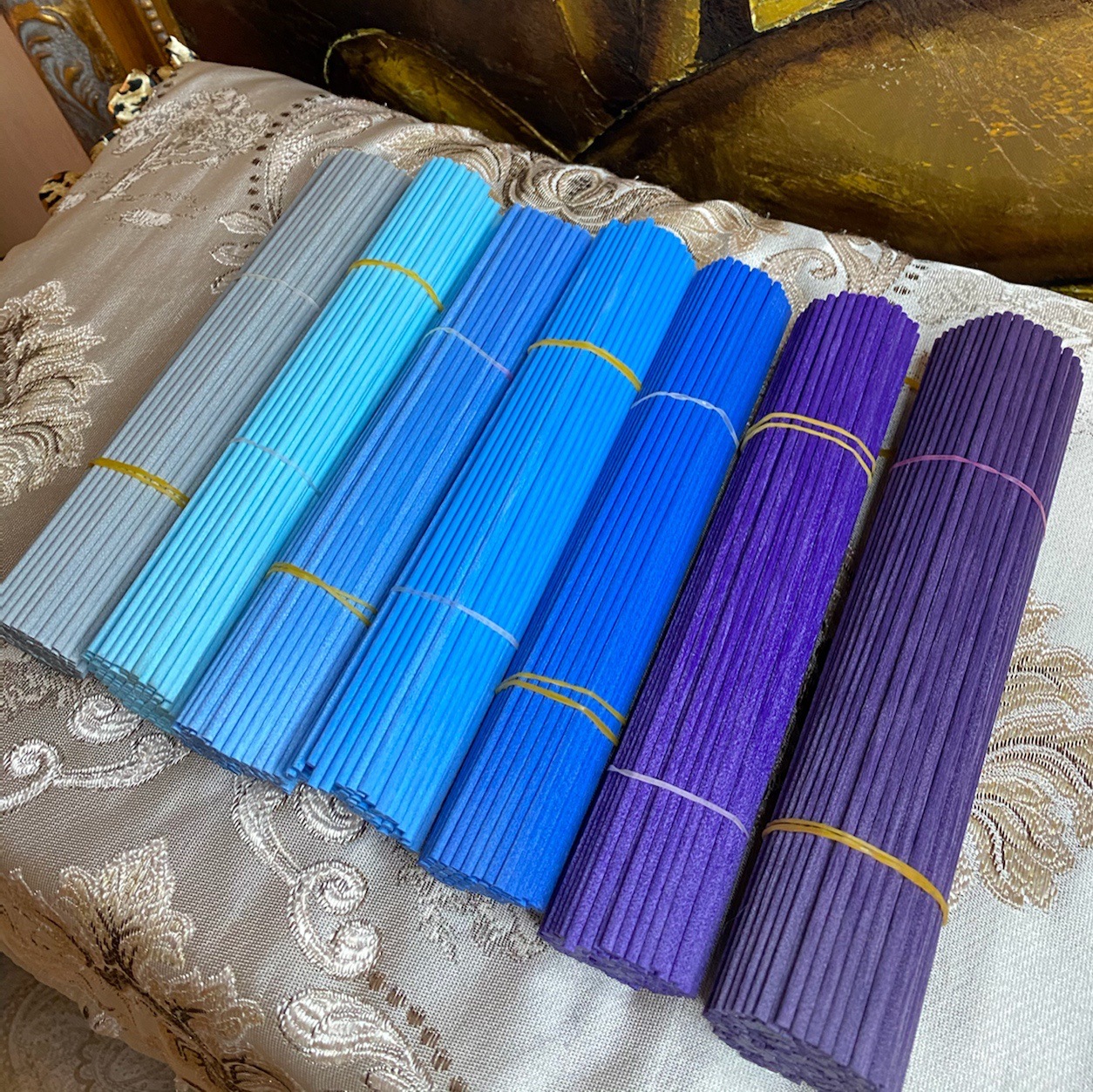 外贸跨境香薰挥发棒 3mm红色纤维棒家居装饰扩散器 藤条香薰配件