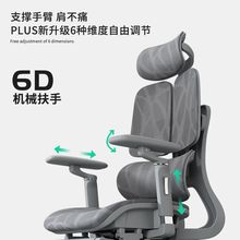 赛谷电脑椅舒适久坐人体工学椅护腰靠背透气家用电竞技椅子办公椅
