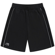 99新未使用 prada普拉达 经典黑色纯棉短裤男士男装 奢侈品正品