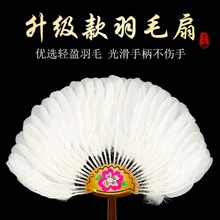 羽毛扇夏天鹅毛扇子夏季老式芭蕉蒲扇诸葛亮古风中国风舞蹈扇