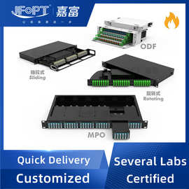 Fiber Optical Patch Panel ODF DIN Rail Terminal Box MPO MTP