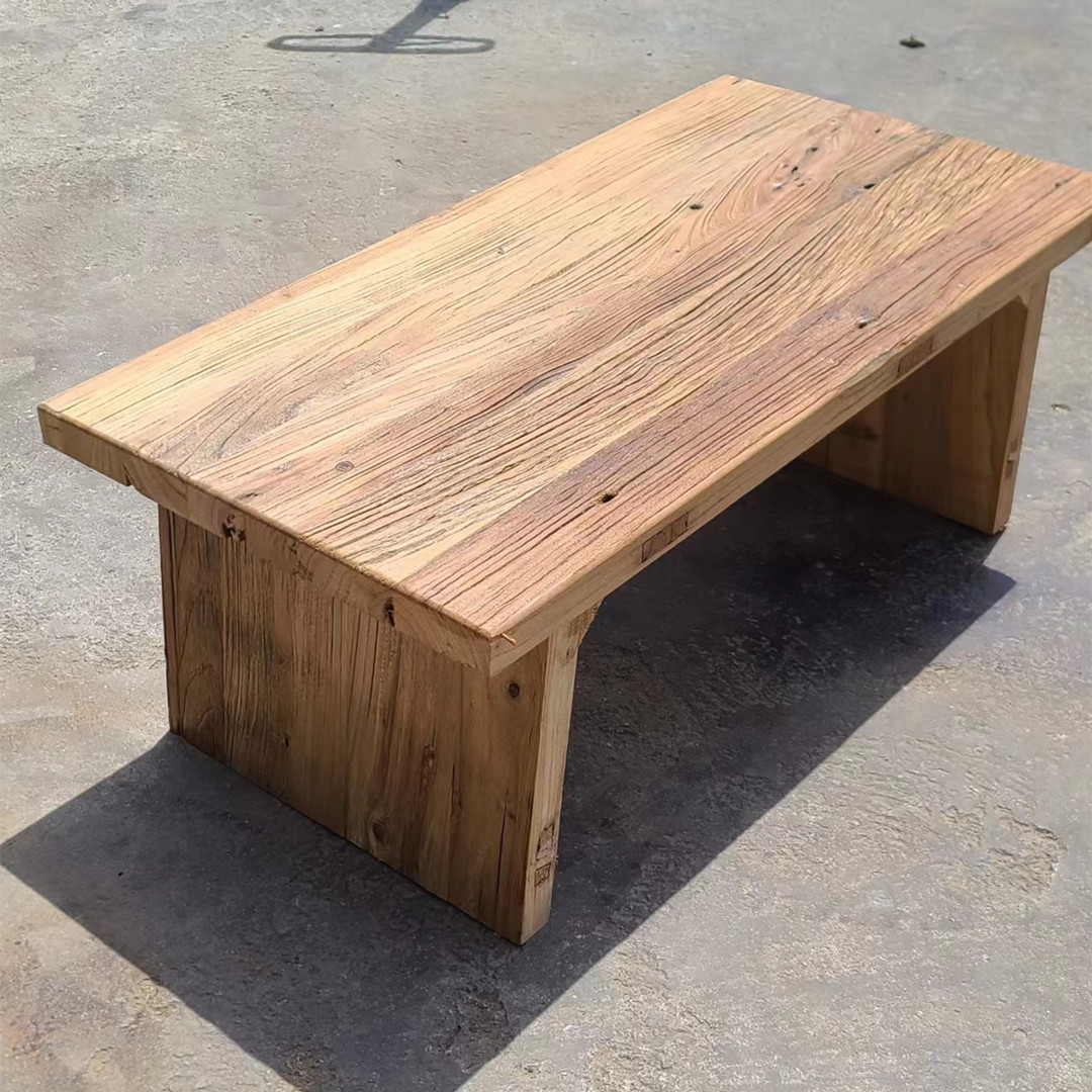 新中式老榆木炕几中式榻榻米茶几地台桌禅意茶桌日式飘窗木质小矮