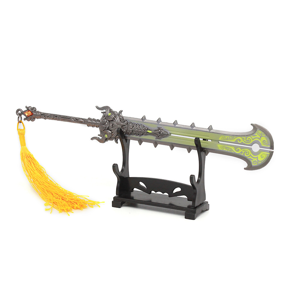 永劫-无间游戏周边阔刀听涛武器模型全金属工艺品摆件