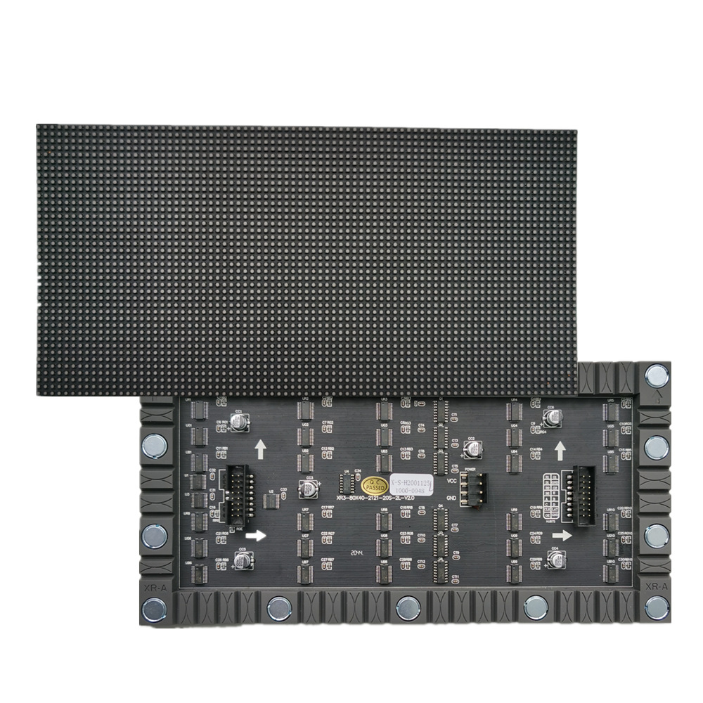 p3室内全彩led显示屏柔性单元板 led异形弧形软模组圆柱屏p2p4