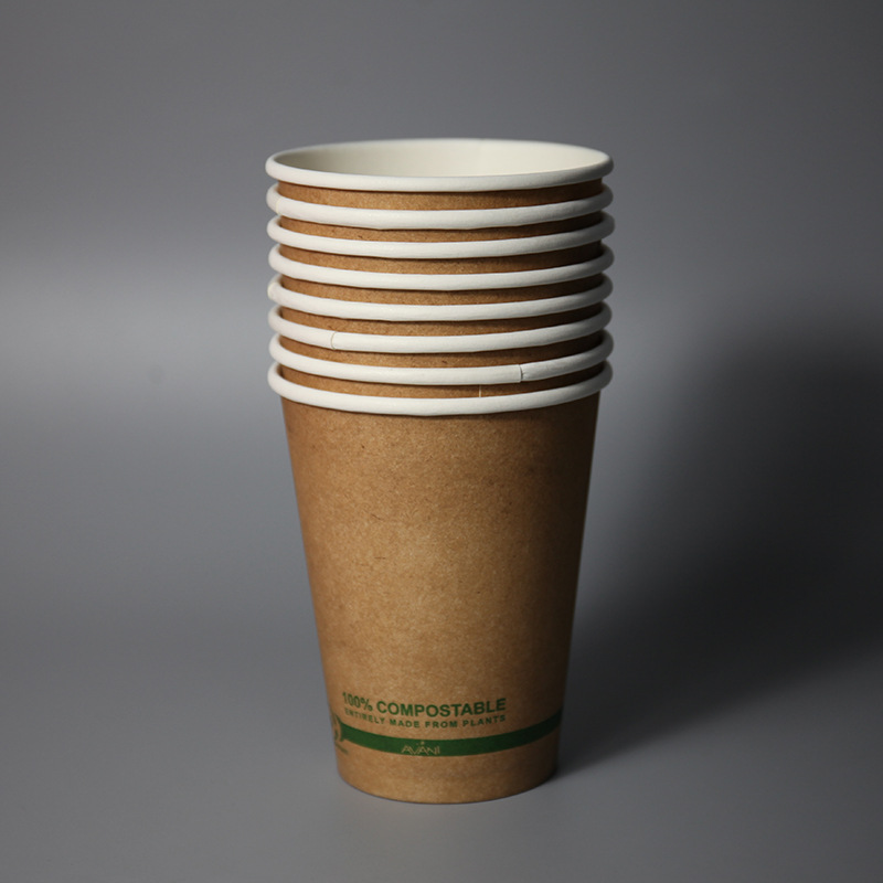 15成交15.0万个22oz 盎司印花纸杯彩色可降解环保纸杯 欧美款￥0.